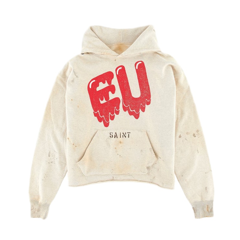 Saint Michael x Emotionally Unavailable Hoodie Beige メンズ - JP