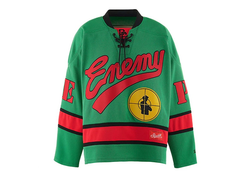Pre-owned Saint Michael Men's  X Public Enemy Game Shirt In Green