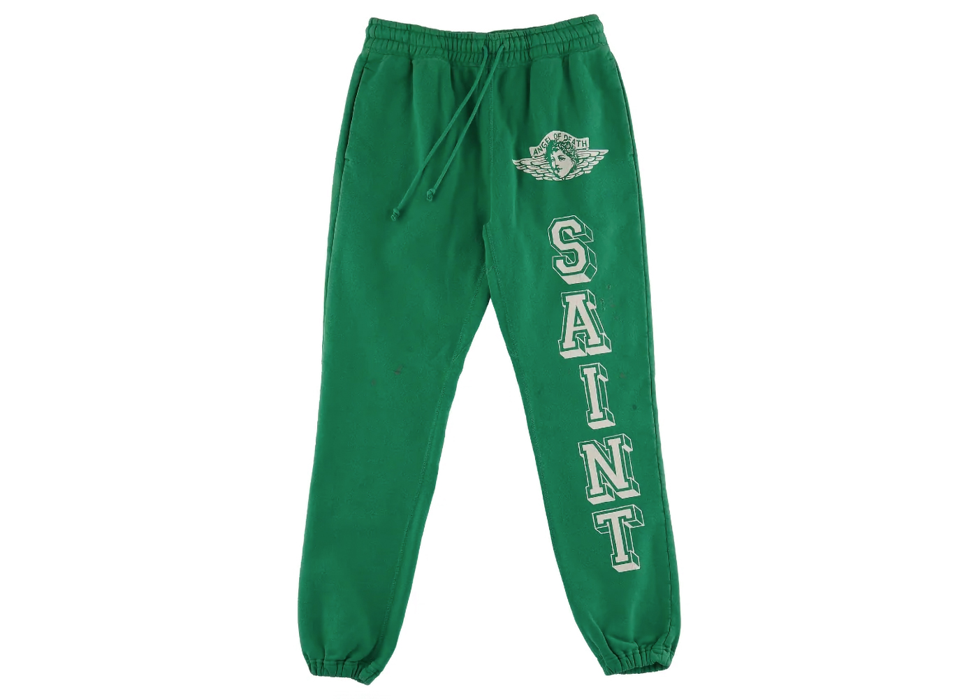Saint Mxxxxxx Angel Sweatpants Vintage Green