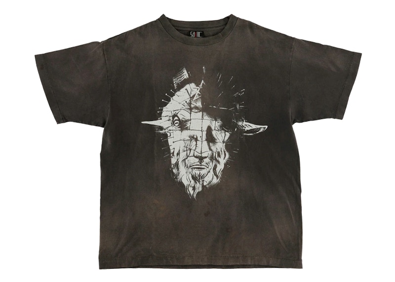 純正廉価SAINT Mxxxxxx T-SHIRT HELL BLACK トップス