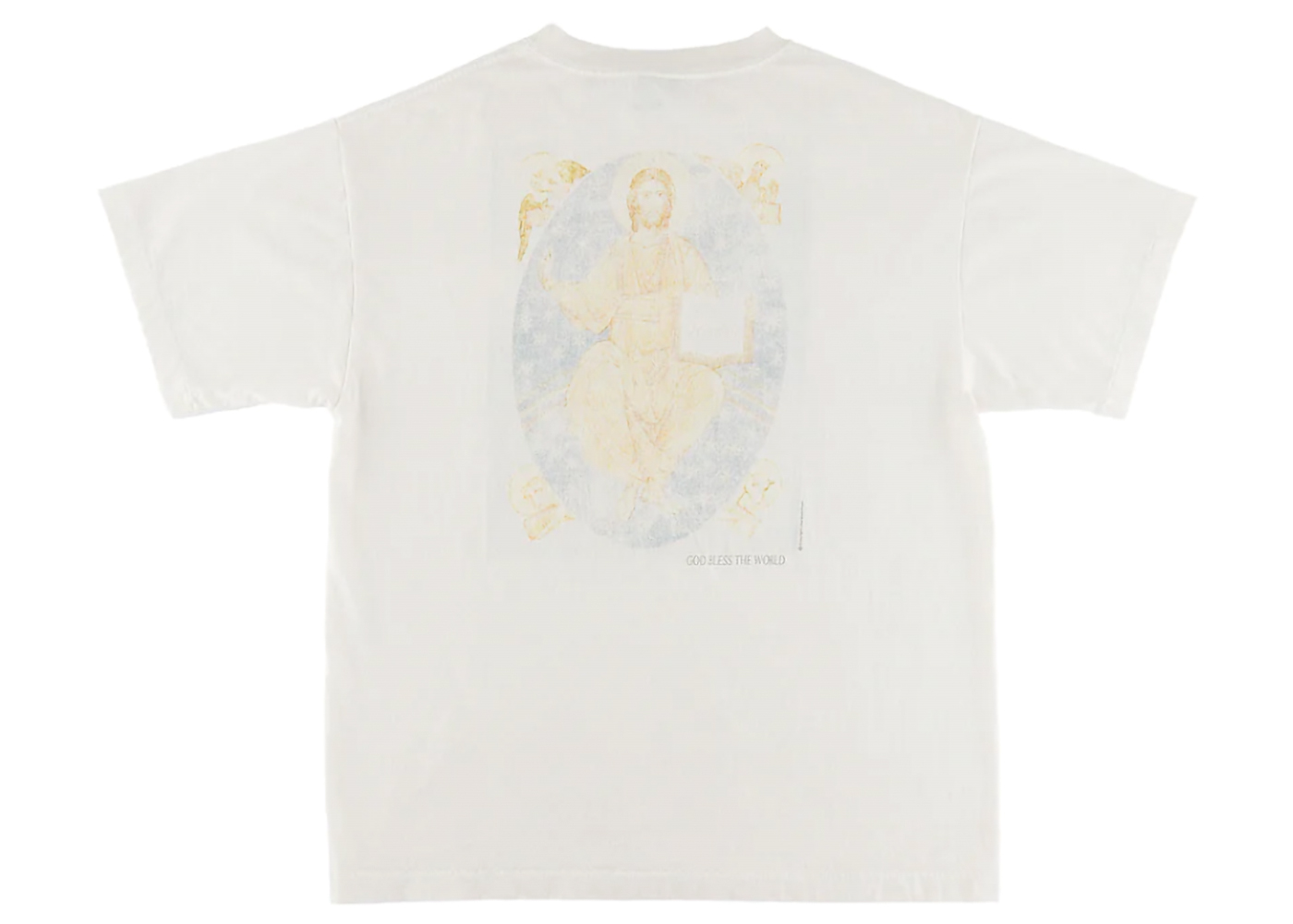 Saint Mxxxxxx Holy Mother T-Shirt Vintage White