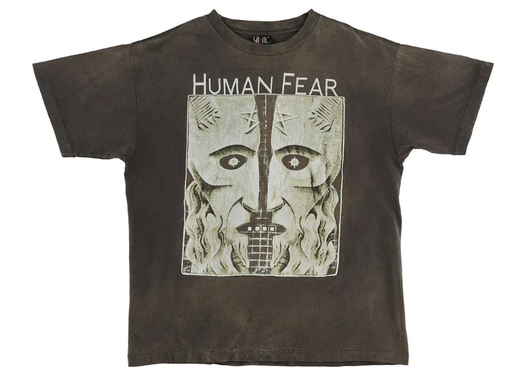Pre-owned Saint Mxxxxxx Human Fear T-shirt Vintage Black