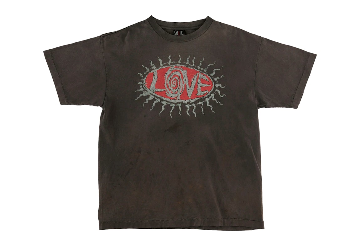 Pre-owned Saint Mxxxxxx Love Saint Hood T-shirt Vintage Black