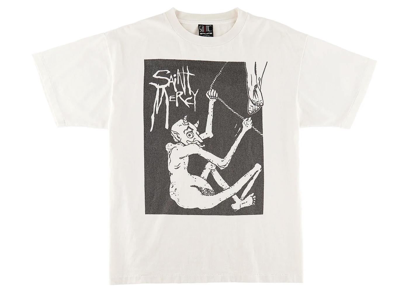 Saint Mxxxxxx Mercy Tee Vintage White