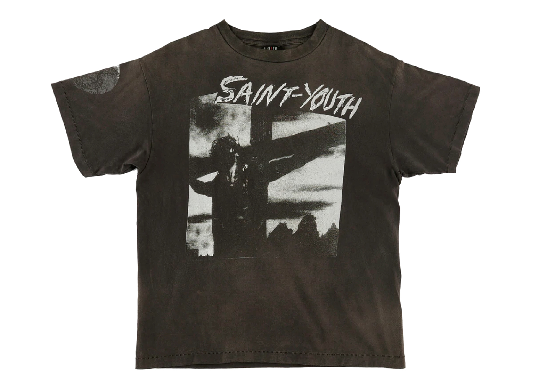 Saint Mxxxxxx Mx6 T-Shirt Vintage Black Men's - SS22 - US