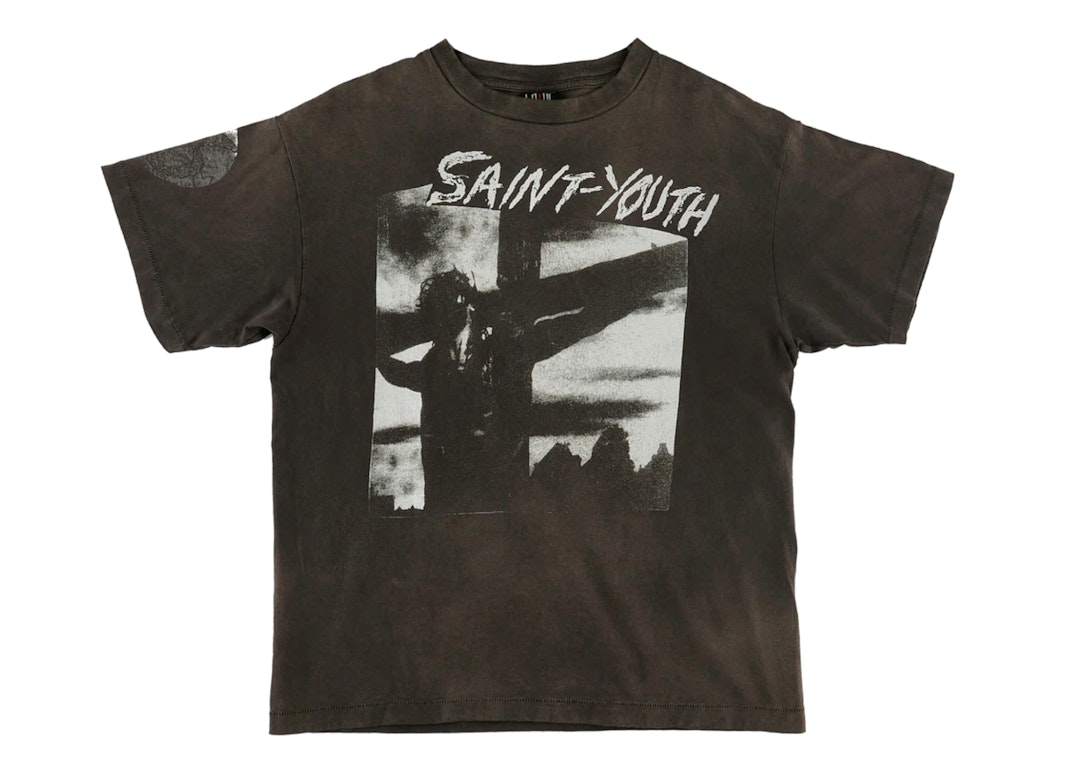 Pre-owned Saint Mxxxxxx Mx6 T-shirt Vintage Black