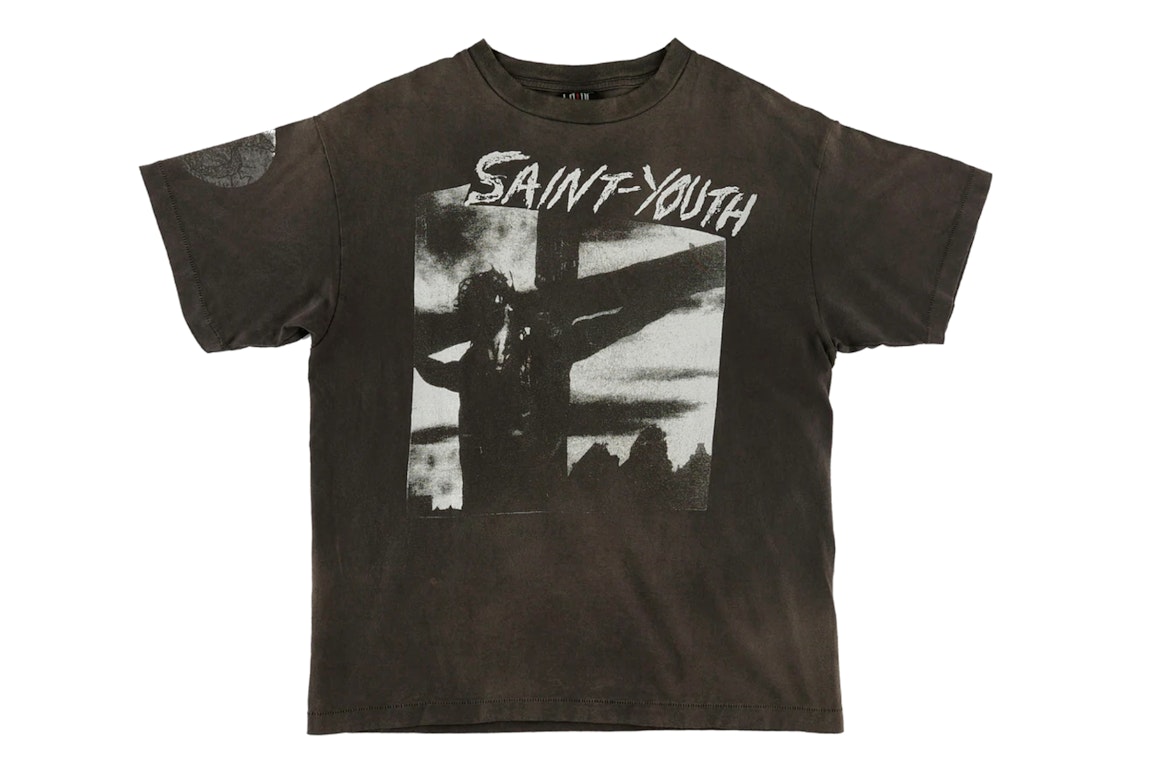 Pre-owned Saint Mxxxxxx Mx6 T-shirt Vintage Black