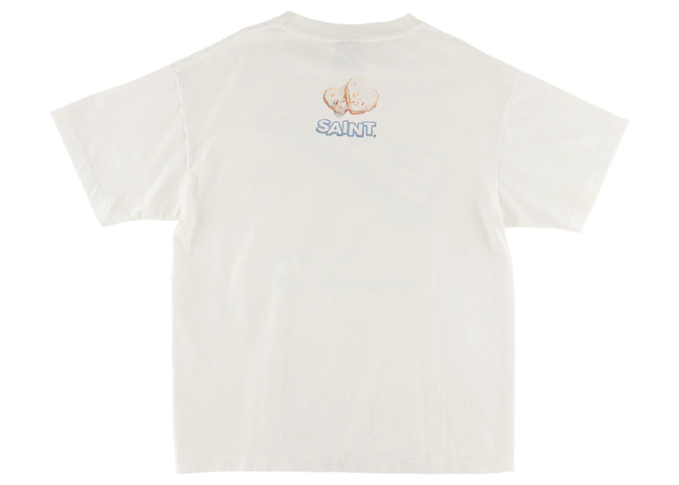 Saint Mxxxxxx Oreo T-Shirt Vintage White Men's - FW22 - GB
