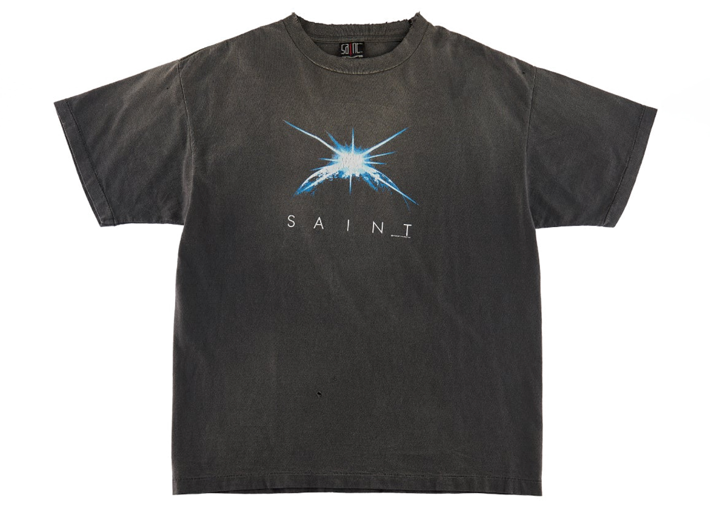 Saint Mxxxxxx Pain T-Shirt Vintage Black Men's - SS23 - US