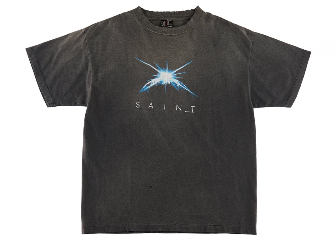Pre-owned Saint Mxxxxxx Pain T-shirt Vintage Black