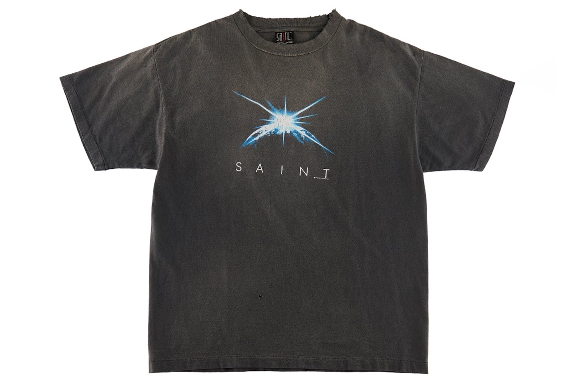 Pre-owned Saint Mxxxxxx Pain T-shirt Vintage Black