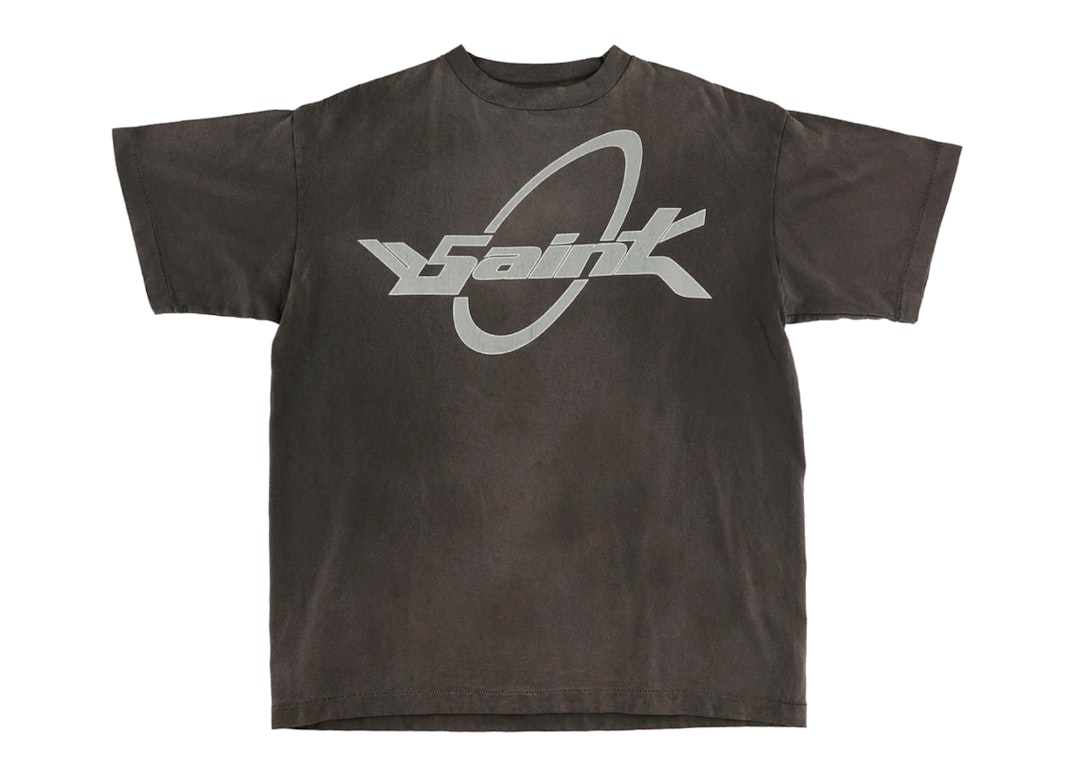Pre-owned Saint Mxxxxxx S.circle T-shirt Vintage Black