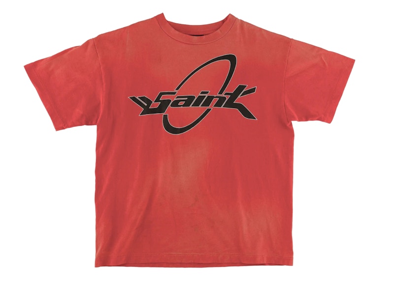 Saint Mxxxxxx S.Circle T-Shirt Vintage Red