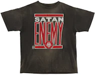 Saint Mxxxxxx Saint Enemy Tee Black Red
