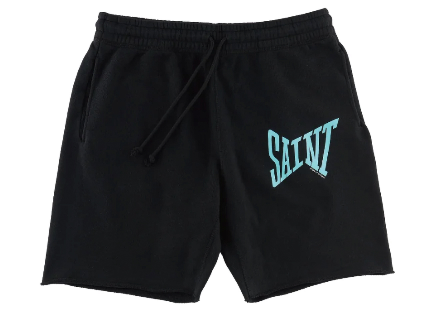 Saint Mxxxxxx Saint Shorts Black Blue - SS23 - US