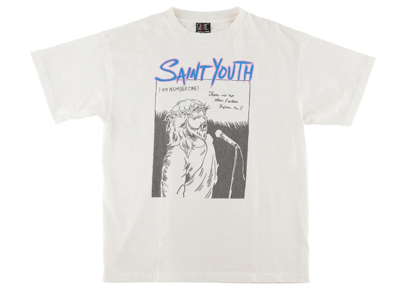 SAINT Mxxxxxx SS TEE/ST YOUTH / WHT | guardline.kz