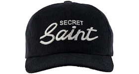 Saint Mxxxxxx Secret Saint Corduroy Cap Black