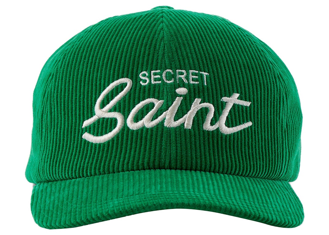 Pre-owned Saint Mxxxxxx Secret Saint Corduroy Cap Green