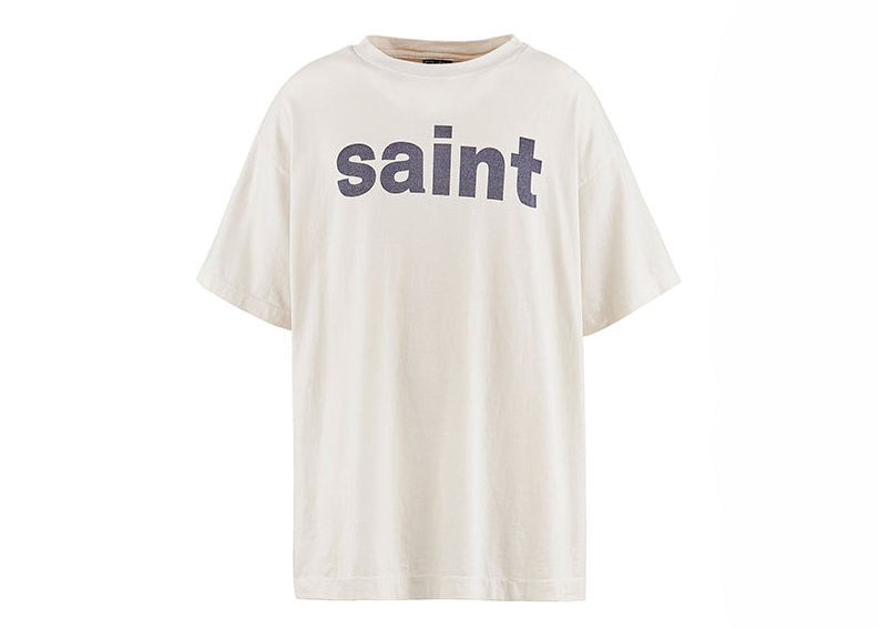 Saint Mxxxxxx Sweet Saint Tee White Men's - SS24 - US