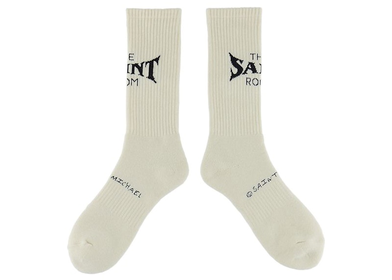 Saint Mxxxxxx The Saint Room Socks Ecru