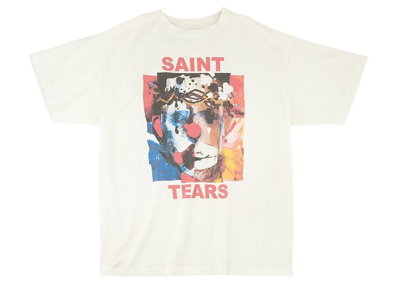 Saint Mxxxxxx x Denim Tears Clown T-Shirt White Men's - SS23 - US