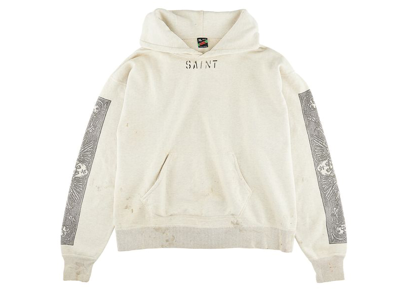 Saint Mxxxxxx x Denim Tears Mural Hoodie Grey Men's - SS23 - US