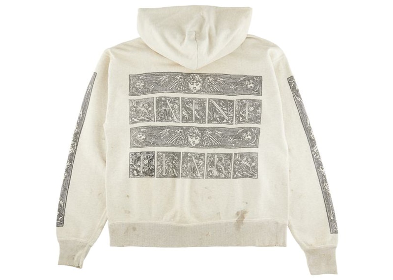 Saint Mxxxxxx x Denim Tears Graffiti Hoodie Grey Men's - SS22 - US