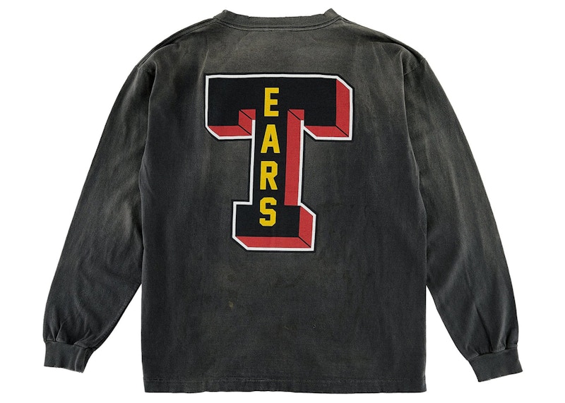 Saint Mxxxxxx x Denim Tears ST L/S T-Shirt Vintage Black