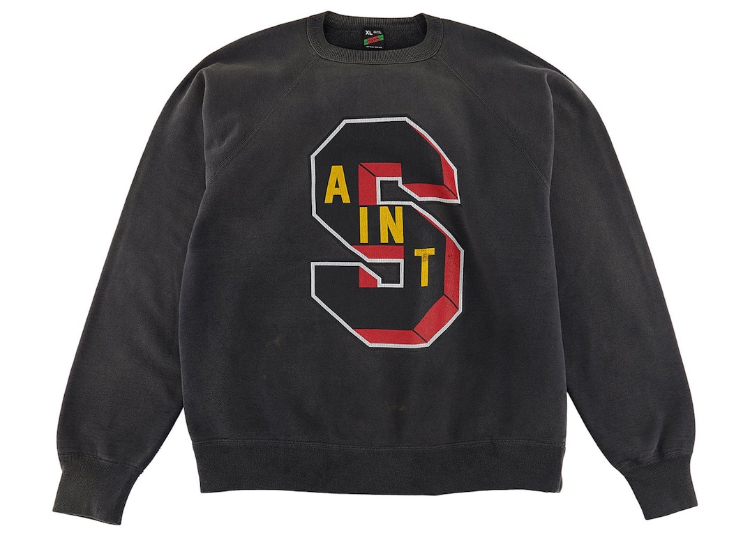 Pre-owned Saint Mxxxxxx X Denim Tears St Sweatshirt Vintage Black