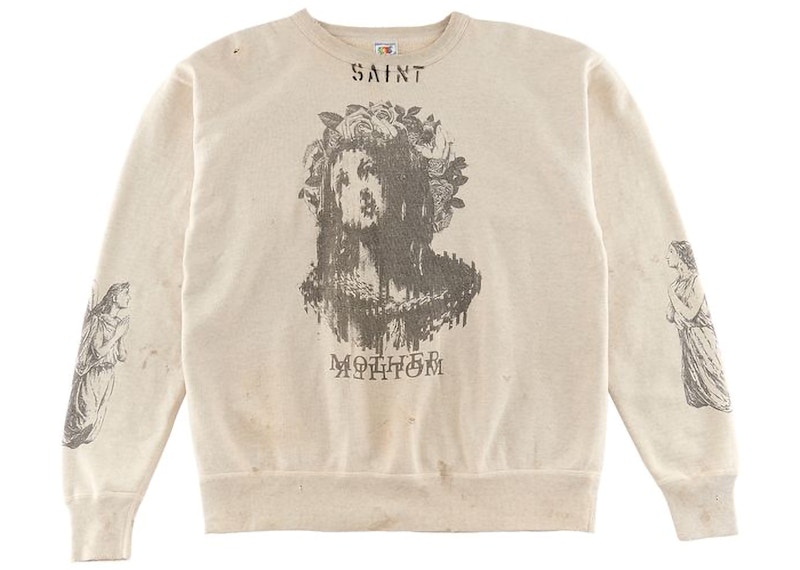 SAINT MICHAEL CREW SWEAT MOTHER マザースウェット - スウェット