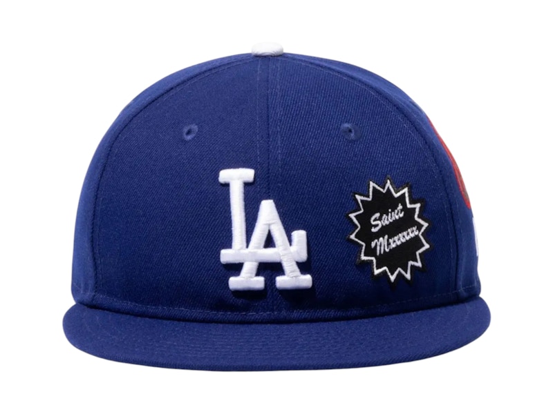 Saint Mxxxxxx x MLB x New Era Dodgers Snapback Cap Blue メンズ - JP