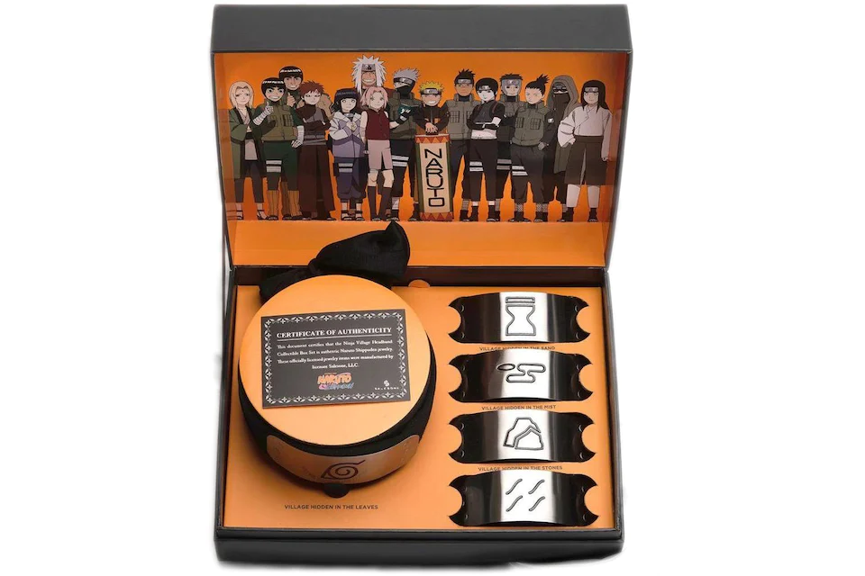 Salesone Naruto Shippuden Headband Gamestop Exclusive Collectors Set