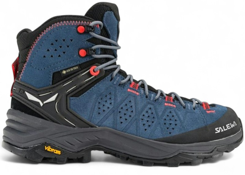 Salewa Alp Trainer 2 Mid Gore-Tex Java Blue Fluo Coral (Donna)