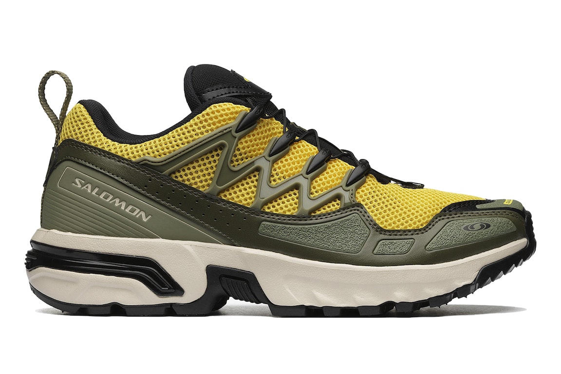 Pre-owned Salomon Acs + Og Buttercup Olive Night In Buttercup/olive Night/black