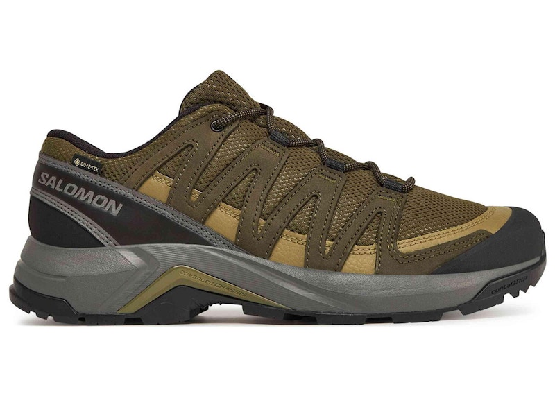 Men's Salomon XAdventure Recon Waterproof Sneakers in Olvnig/Martini