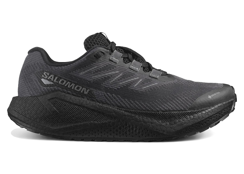 Pre-owned Salomon Aero Blaze 3 Grvl Goretex (women's) Sneakers In Black/asphalt