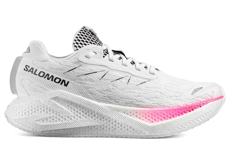 Salomon Aero Glide 4 White Black Pink (Women's)