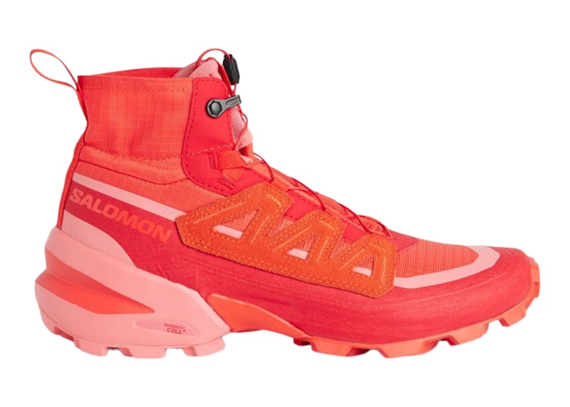 Salomon Cross High MM6 Maison Margiela Fiery Red ...