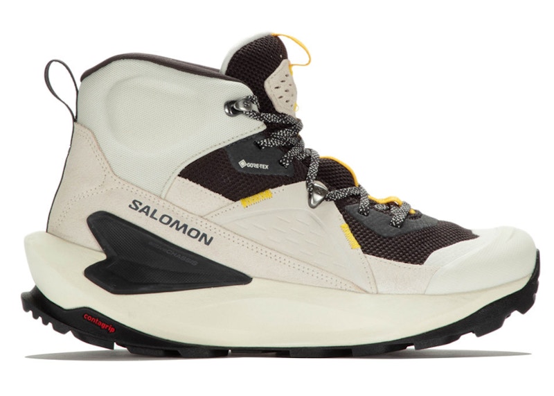Salomon Elixir Mid Gore-Tex Vanilla Ice Lemon Men's Salomon Elixir Mid Gore-Tex Vanilla Ice Lemon Men's