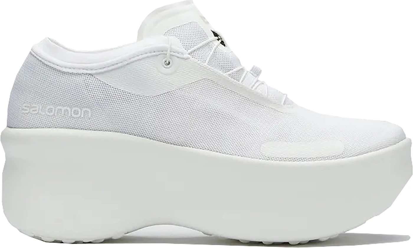 Salomon Platform Comme des Garcons White (Women's) - Sneakers - US