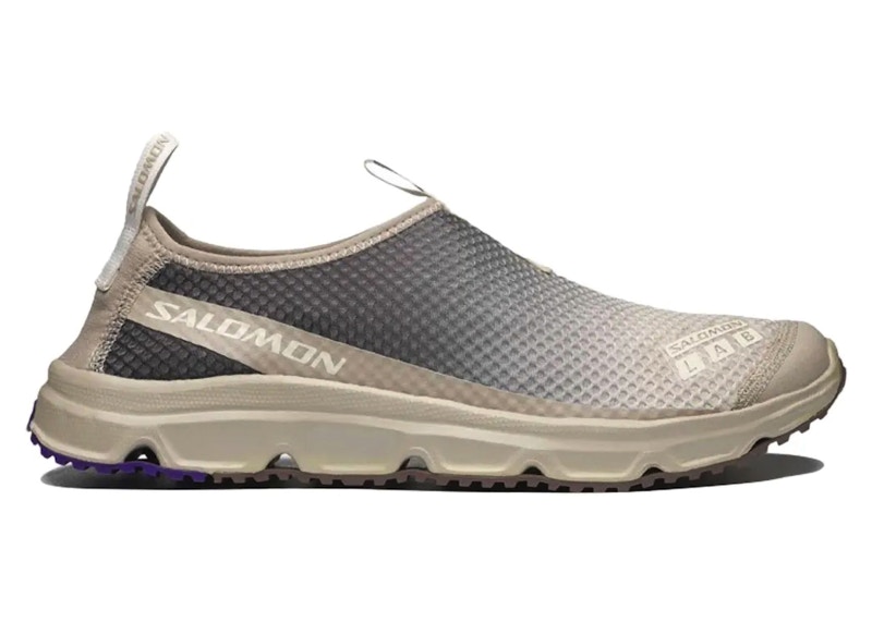 ☆Salomon☆ RX Mock 30 Feather Grey Iron River L47573500 Salomon - FEATHER GRAY IRON ET LIBERTY RX MOC 3.0 SNEAKERS