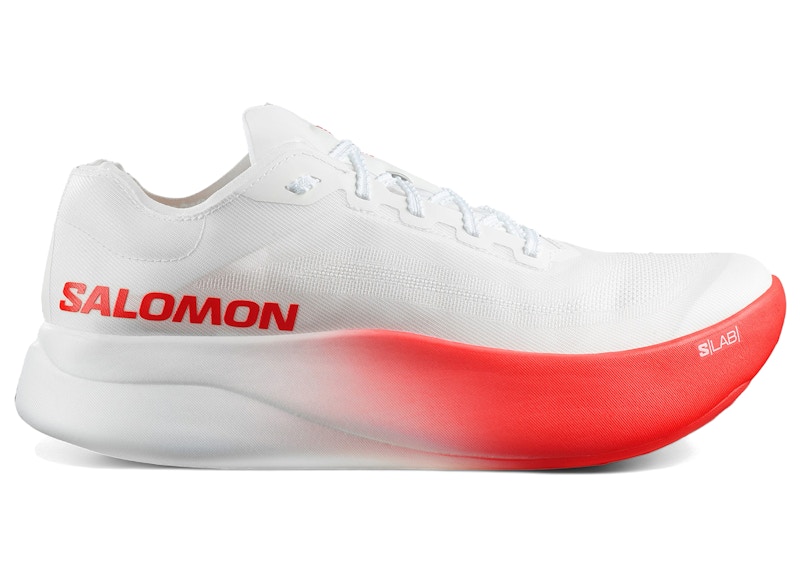Salomon S/Lab Phantasm 3 SC White/Fiery Red