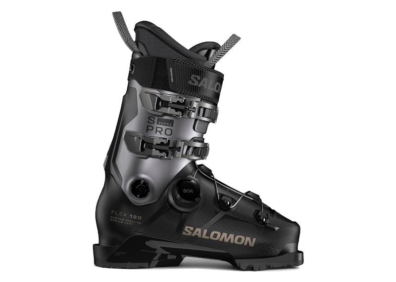 Salomon S/PRO Supra BOA 120 Black Beluga Metallic