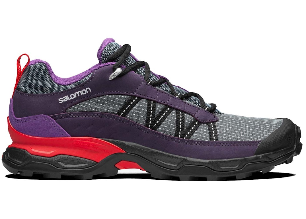 Pre-owned Salomon Shelter Low Stormy Weather Grape Goji Berry In Stormy Weather/grape/goji Berry