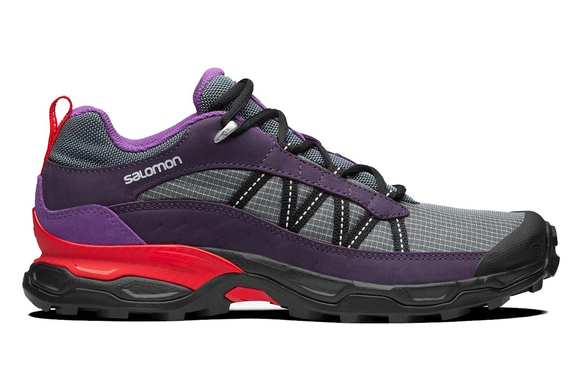 Pre-owned Salomon Shelter Low Stormy Weather Grape Goji Berry In Stormy Weather/grape/goji Berry