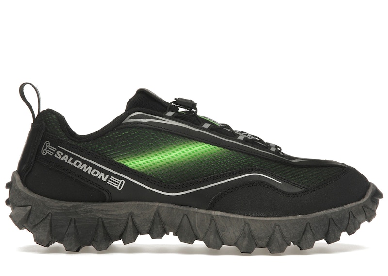 ★salomon x Aries★スノークロッグ★ブラック★ Salomon - x Aries SNOWCLOG Sneaker in Black & Green Gecko
