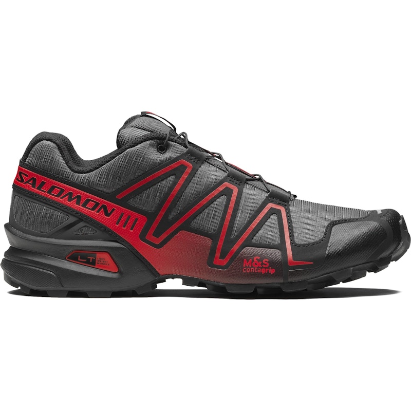 Salomon Speedcross 3 Asphalt Flame Scarlet