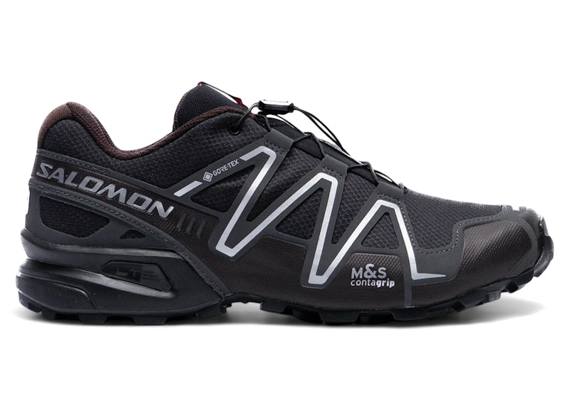 SALOMON｜SNEAKERS (Speedcross 3 GTX (BLACK/ASHPALT/FLAME Salomon Speedcross 3 Gore-Tex Black Asphalt Men's