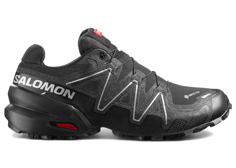 Men's Salomon Speedcross 6 GoreTex 20 Years Sneakers in Black/Footwear Silver