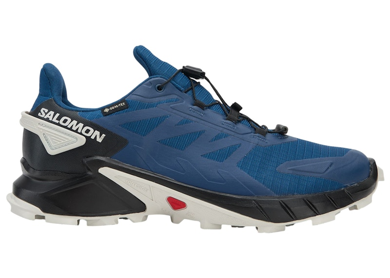 ろっく Salomon Supercross 4 Gore-Tex Poseidon Black Lunar Rock メンズ